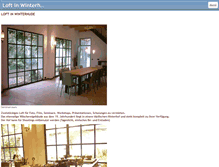 Tablet Screenshot of loft-in-winterhude.com
